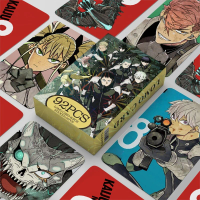 92Pcs/Set Anime Style Lomo Cards Stickers Set Kaiju Style Cards Collectible Cards in Ins Gifts Stationery Party Supplies