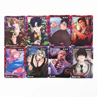 8PCS Korean BL Manhwa All-Star Photocard Set Cartoon Characters Sci-fi Frame Lomo Card for Fans Collection