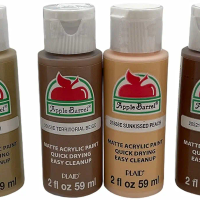 6-Color Flesh Tone Acrylic Paint Set, Non-Toxic Water-Based for Art Projects