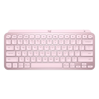 Teclado MX Keys Mini, Logitech, Bluetooth, Rosa