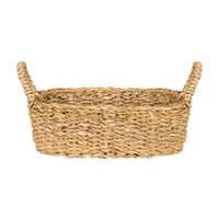 Cesto Com Alças Retangular 8 Cm X 26 Cm X 15 Cm Sansu