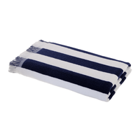 Toalha De Banho Gigante 90 Cm X 1,50 M Bluestripe