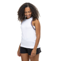 Camiseta Regata Feminina Fila Comfort Chevron Letter
