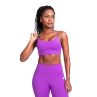 Top Fitness com Bojo Removível adidas Baixa Sustentação Essentials Adulto