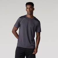 Camiseta Masculina Oxer Manga Curta Média Compressão Flat Mescla