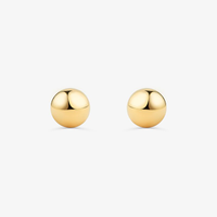 Brinco Esfera em Ouro Amarelo 18k - 5 mm
