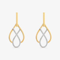 Brinco Pêndulo em Ouro Amarelo 18k