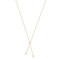 Colar Esfera em Ouro Amarelo 18k - 60 cm