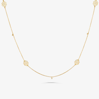 Colar em Ouro Amarelo com Diamante - LOVE