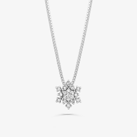 Pingente com Diamantes em Ouro Branco 18k