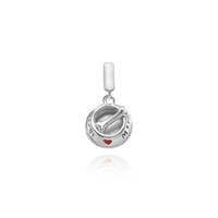 Charm My Pet Osso em Prata 925