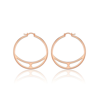 Argola em Ouro Rosé
