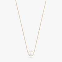 Colar com Pérola em Ouro Amarelo 18k - 45 cm