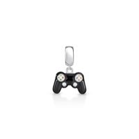 Charm Video Game em Prata 925