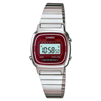 Relógio casio digital la670wa4df prateado