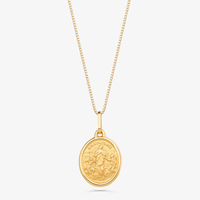 Pingente Nossa Senhora Desatadora dos Nós em Ouro Amarelo 18k