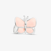 Charm Borboleta Cravejado em Prata 925