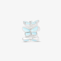 Charm Separador Borboleta em Prata 925