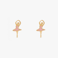 Brinco Bailarina em Ouro Amarelo 18k