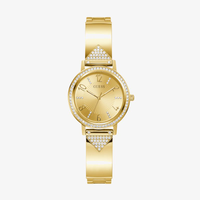 Relógio Guess Feminino em Aço Dourado e Brilhos GW0474L2