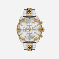 Relógio Diesel Masculino Spiked em Aço Bicolor DZ4629B1