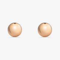 Brinco Esferas em Ouro Rosé 18k - 10mm