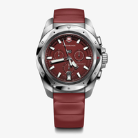 Relógio Victorinox Masculino I.N.O.X. CHRONO em Borracha Vermelha 241986