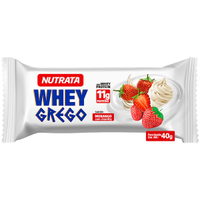 Barra de Proteína Nutrata Grego Bar Morango com Chantilly 40g