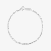 Pulseira Mallha Elos em Prata 925 - 23 cm