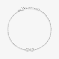 Pulseira Infinito em Prata 925