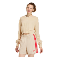 Blusa de Moletom adidas Gola Careca Stadium Feminina