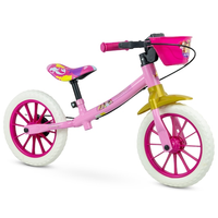 Bicicleta de Equilíbrio Caloi Balance Nathor Princesas