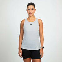 Camiseta Regata adidas Treino Três Listras - Feminina