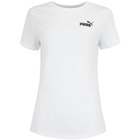 Camiseta Feminina Puma Manga Curta Essentials Small Logo Tee