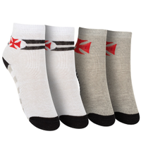 Kit de Meias do Vasco da Gama Rikam Soquete Tamanho 21 ao 24