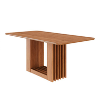 Mesa De Jantar Retangular Com Tampo Mdf Ariela Cinamomo 180 Cm