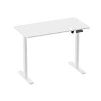 Mesa Ergonômica Com Regulagem De Altura Cloud Branca