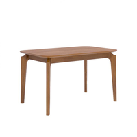 Mesa De Jantar Retangular Com Tampo De Mdf Ficus Cinamomo 130 Cm