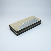 Manual Incense Cutter Cut Guide Slots Adjustable Incense Cutter Home Accessory Wood-Grain Rectangular
