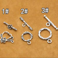 Handmade 100% 925 Silver Jewelry Hook Sterling Silver Jewelry Claps Pure Silver DIY Jewelry OT Hook