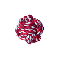 Brinquedo Bola de Corda com Aroma de Carne Savana Vermelha - Único