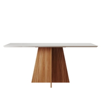 Mesa de Jantar 6 Lugares Mesa Lune 1,60m