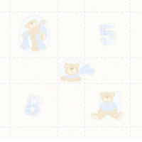 Papel De Parede Urso 3326 + Cola Grátis
