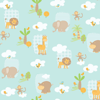 Papel De Parede Safari 3300 + Cola Grátis