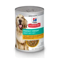 Ração Úmida Hill's Science Diet Peso Perfeito para Cães Adultos Sabor Frango e Vegetais - 354 g