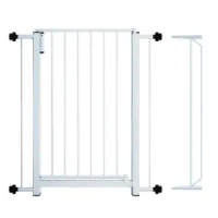 Grade Porta FIT Branca Tubline 70cm com Extensor 10cm - Único