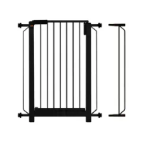 Grade Porta Plus Preta 70cm com Extensor 10cm - Único
