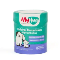 Dedal Care Orelhas MyHug para Cães e Gatos - 30 unidades