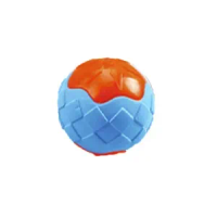 Brinquedo Bola Tex Pets Azul e Laranja - Único