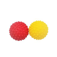 Bolinha Mini Travinha 2 Unidades Animania Amarelo e Vermelho - Único